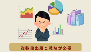 50代からのの出版は収益化には時間がかかり複数冊出版と戦略が必要