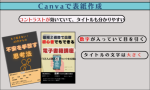 売れるKindle本の表紙イメージの特徴