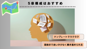 迷ったら5章構成はおすすめ―電子書籍出版