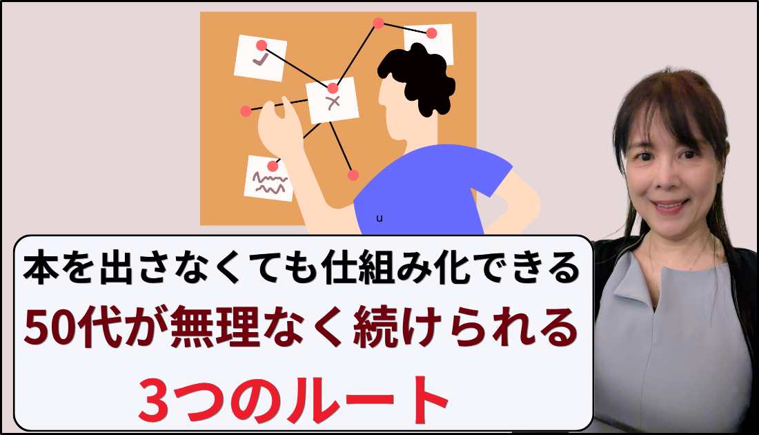 50代が長く続く仕組み化3つ
