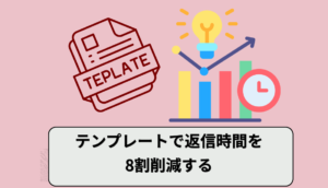 テンプレートで返信時間短縮